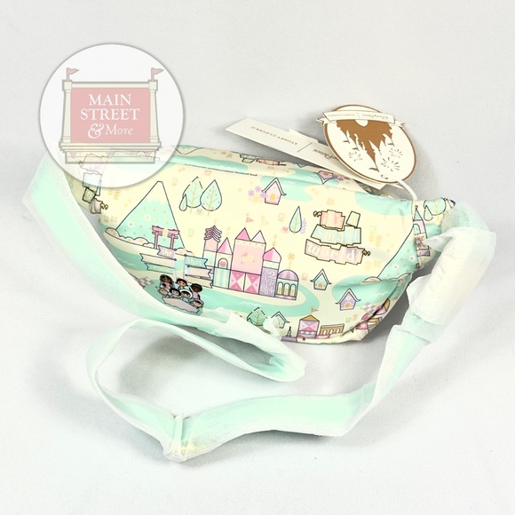 Disney Parks 2025 Stoney Clover Lane It’s A Small World Fanny Pack - NEW - Picture 3 of 4
